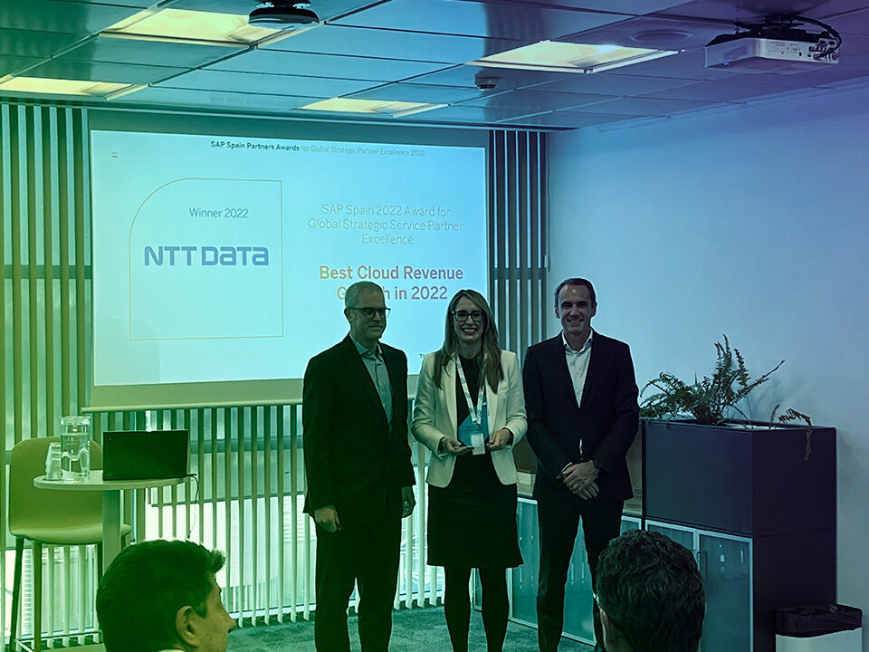 <strong>NTT DATA Receives SAP’s Best Cloud Revenue Growth Award</strong>